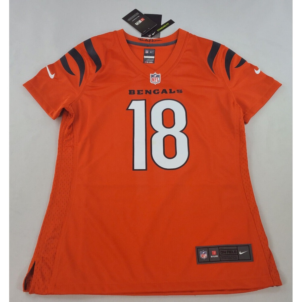 Nike Cincinnati Bengals AJ Green 18 NFL Jersey Women M Orange 67NW-CLGH